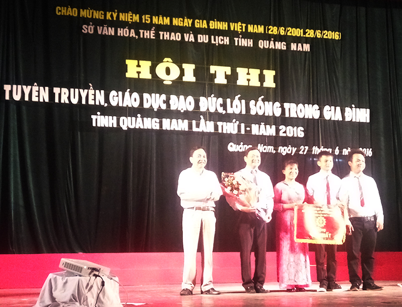 Hội thi Tuyên truyền, giáo dục đạo đức lối sống trong gia đình tỉnh Quảng Nam lần thứ I