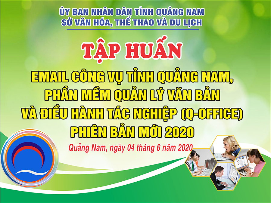 Tập huấn sử dụng hệ thống Q-Office và phần mềm thư điện tử công vụ
