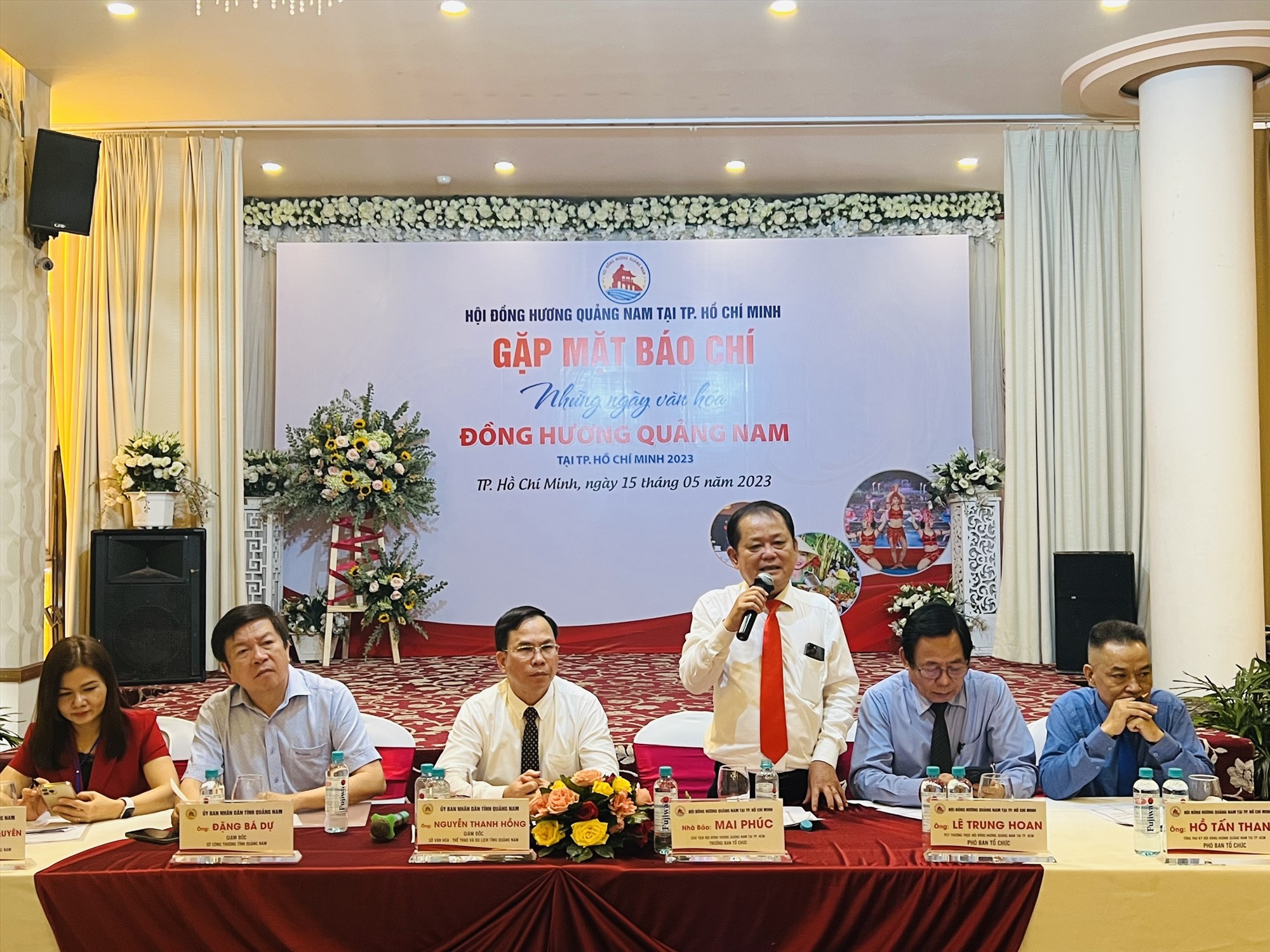 Họp báo về sự kiện Những ngày văn hóa đồng hương Quảng Nam tại TP.HCM lần thứ 3