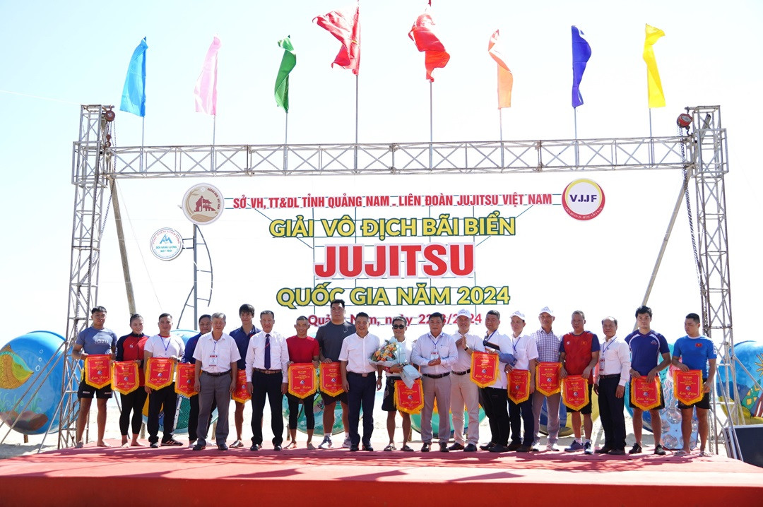 Khai mạc giải vô địch bãi biển JuJitsu Quốc gia 2024